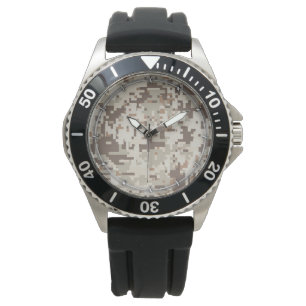 Desert Style Digital Camouflage Watch