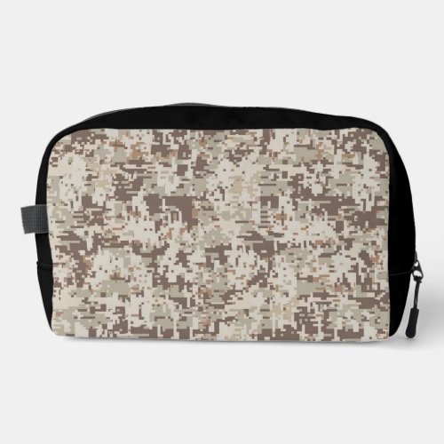 Desert Style Digital pixel beige Camouflage Dopp Kit