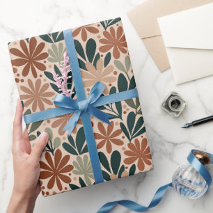 Desert Succulent Blooms Wrapping Paper