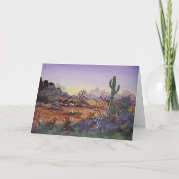 Desert Sun — Blank Greeting Cards by SherryWeisel at Zazzle