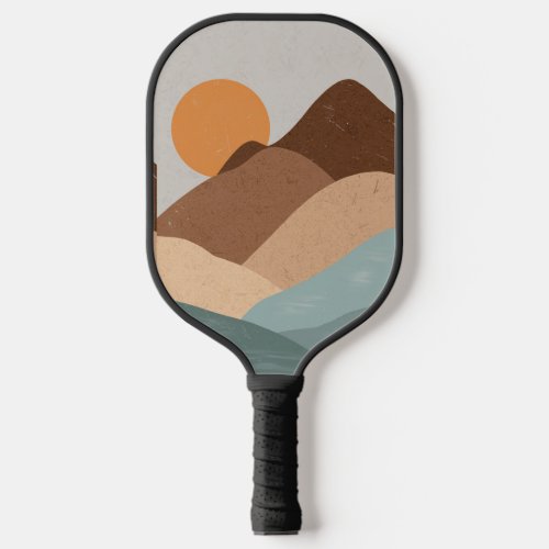 Desert Sun Mountains Pickleball Paddle