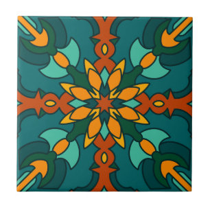Desert Sunflower Ceramic Tile