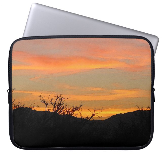 Desert Sunrise Laptop Sleeve (Front)
