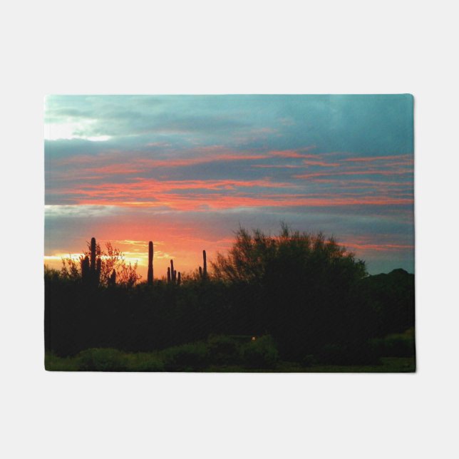 Desert sunset doormat (Front)