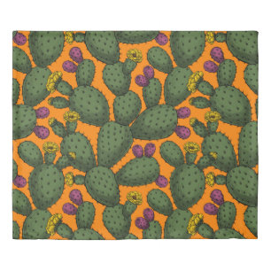 Desert sunset duvet cover