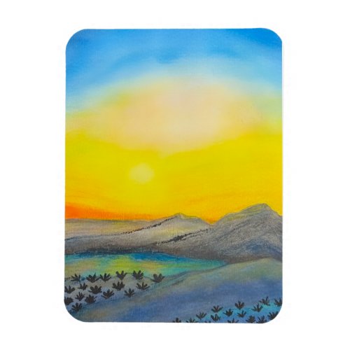 Desert Sunset Magnet