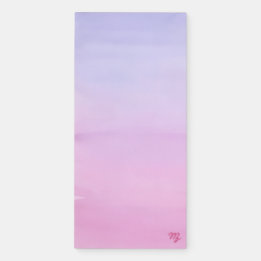 Desert Sunset  Magnetic Notepad