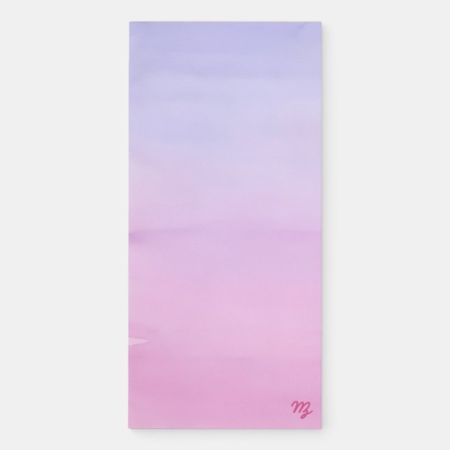 Desert Sunset  Magnetic Notepad (Front)