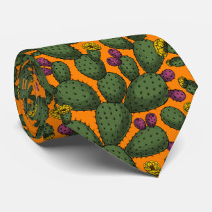 Desert sunset neck tie