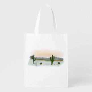 Desert Sunset Reusable Shopping Bag