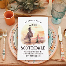 Desert Sunset Watercolor Bride to Be Bachelorette