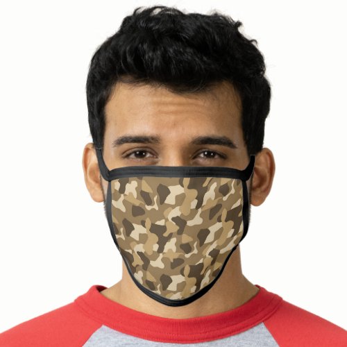 Desert Tan Army Military or Hunting Camouflage Face Mask