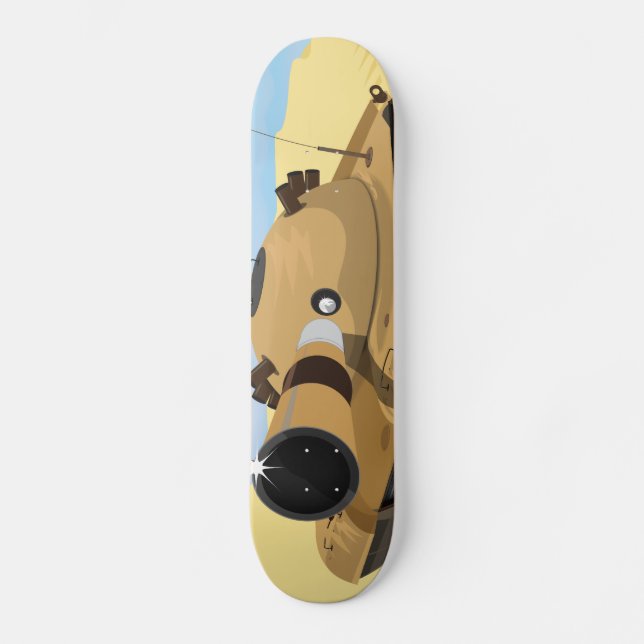 Desert Tank Skateboard Deck (Front)