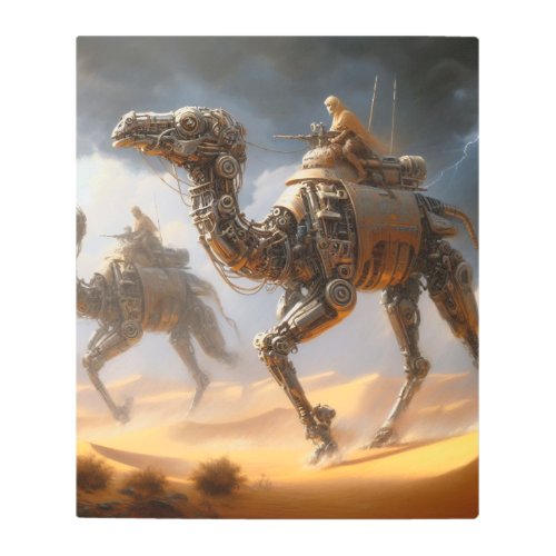 Desert thunder Riders Metal Print