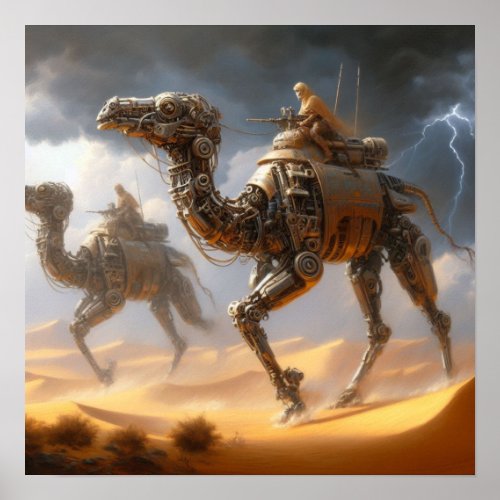 Desert thunder Riders Poster