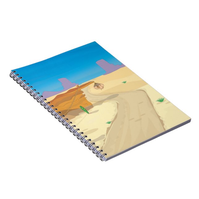 Desert Trap! Notebook (Right Side)