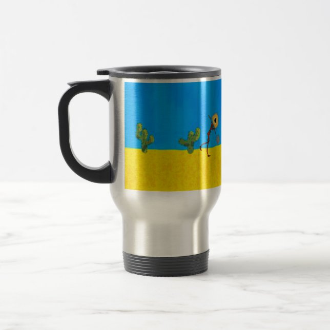desert traveler mug (Left)