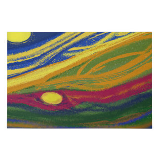Desert Valley 2023 Faux Canvas Print
