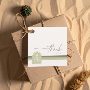 Desert Vibes Wedding Thank You Cactus Sage ID1019 Favor Tags