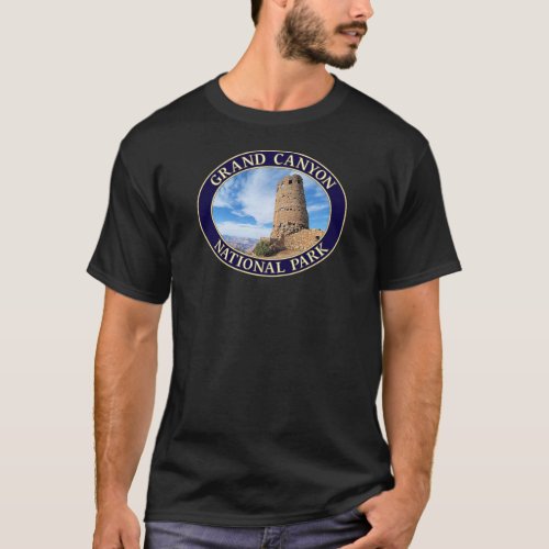 Desert View Ancient Watchtower at Grand Canyon NP T_Shirt