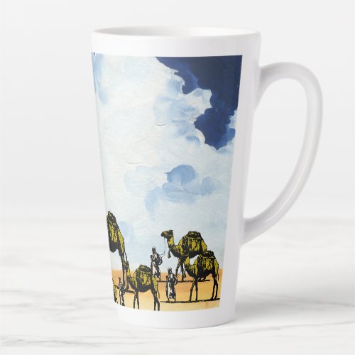 Desert Wanderers Latte Mug