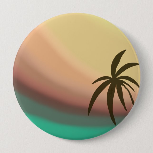 Desert Wave Button (Front)