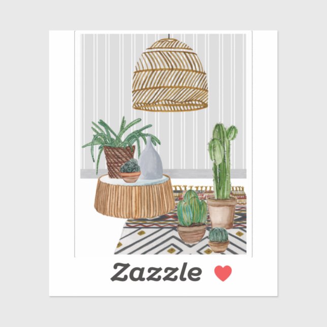 Desert Weavers I Sticker (Sheet)