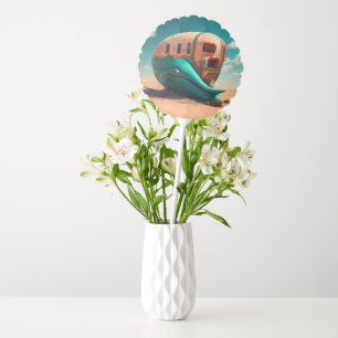 Desert whale house balloon