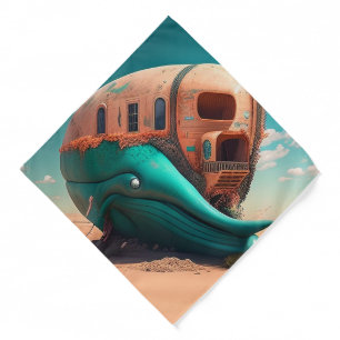Desert whale house bandana