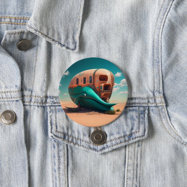 Desert whale house button (In Situ)