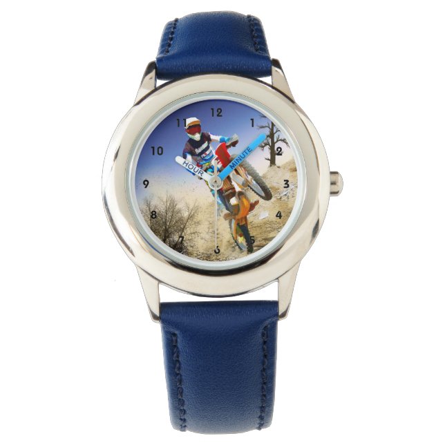 Desert Wheelie Motocross Watch (Front)