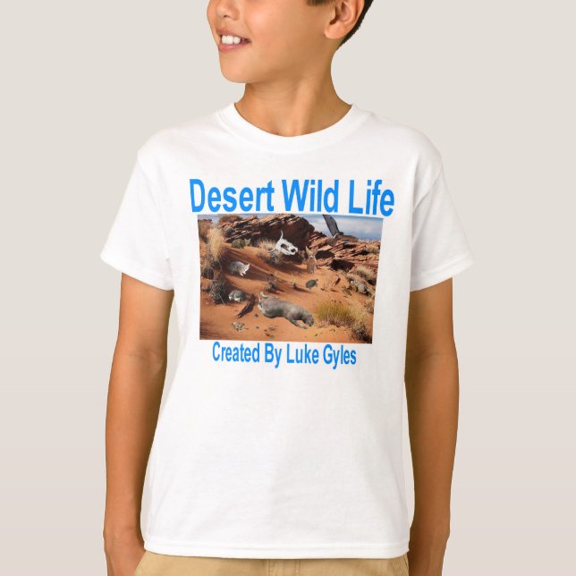 Desert wild Life T-Shirt (Front)