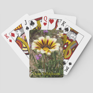 Desert Wildflowers Playing Cards