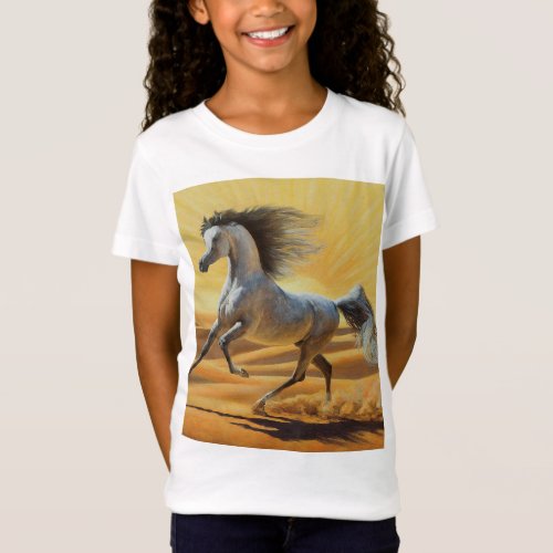Desert Wind _ Spirit of the Arabian Description T_Shirt