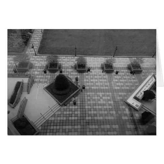 Deserted Walkway / Noir Cards (Front Horizontal)