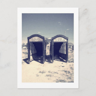 deserted wonderland postcard