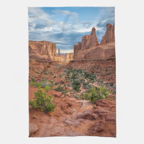 Deserts  Arches National Park Utah Kitchen Towel