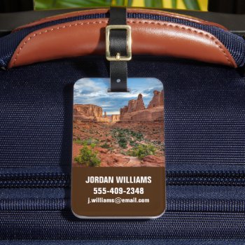 Deserts | Arches National Park  Utah Luggage Tag by intothewild at Zazzle