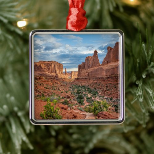 Deserts  Arches National Park Utah Metal Ornament