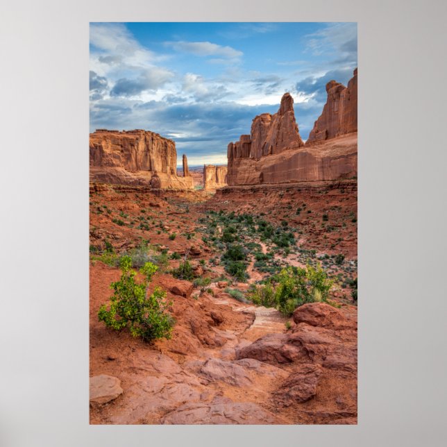 Deserts | Arches National Park, Utah Poster (Front)