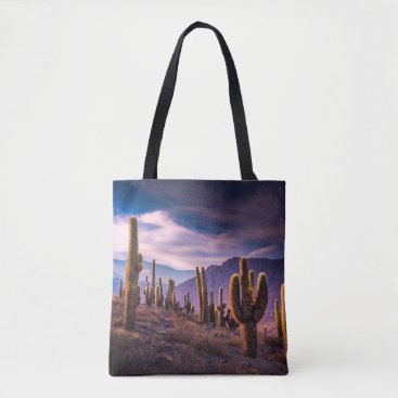 Deserts | Cactus Landscape Argentina Tote Bag