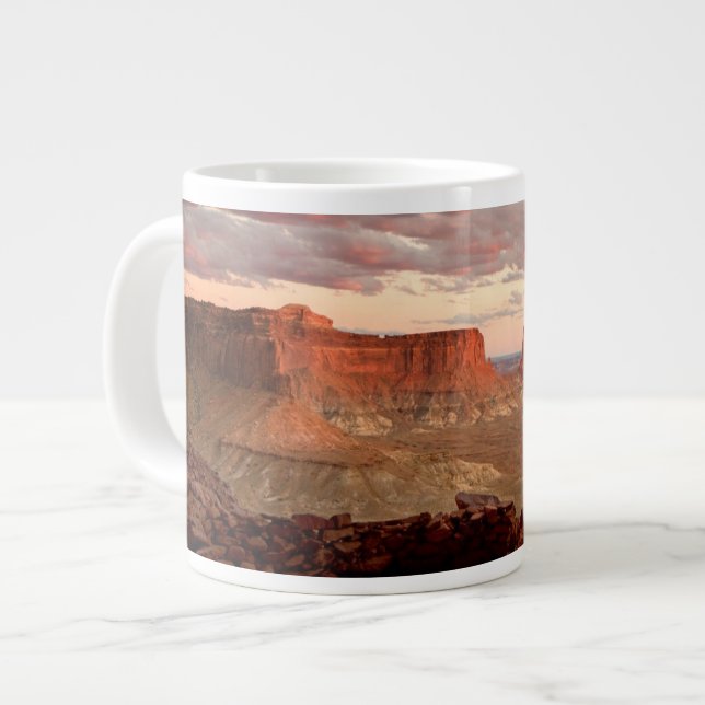 Deserts | Canyonlands National Park Utah Giant Coffee Mug (Front Left)