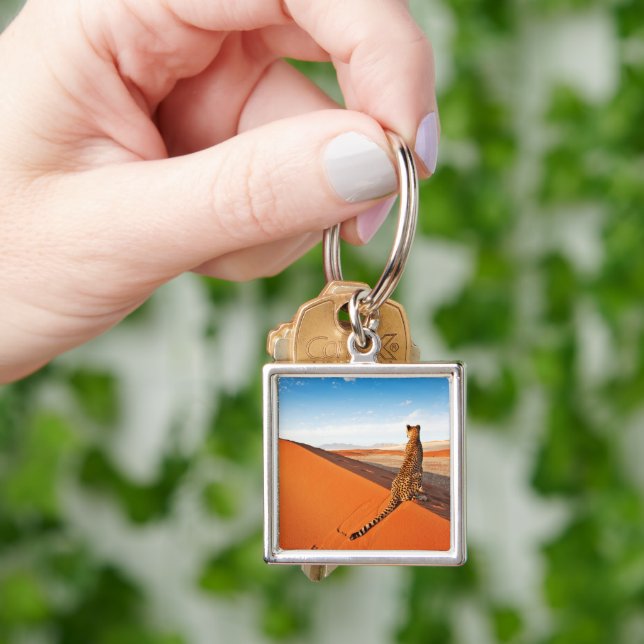 Deserts | Cheetah Savannah Desert Keychain (Hand)