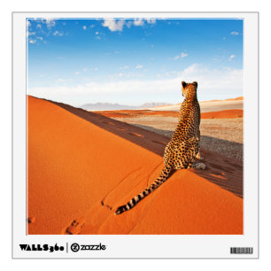 Deserts   Cheetah Savannah Desert Wall Decal