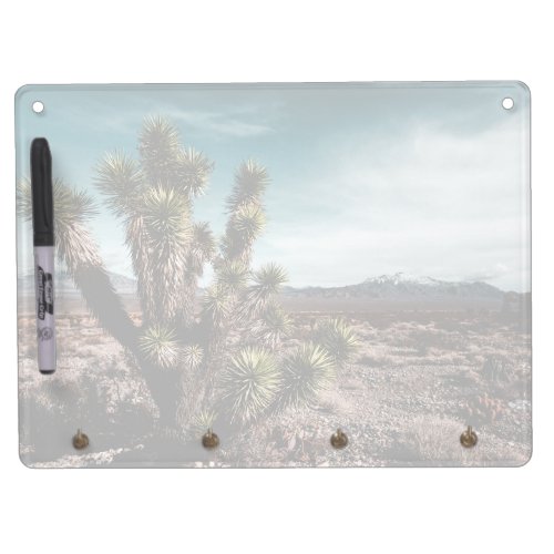 Deserts  Cholla Cactus Dry Erase Board With Keychain Holder