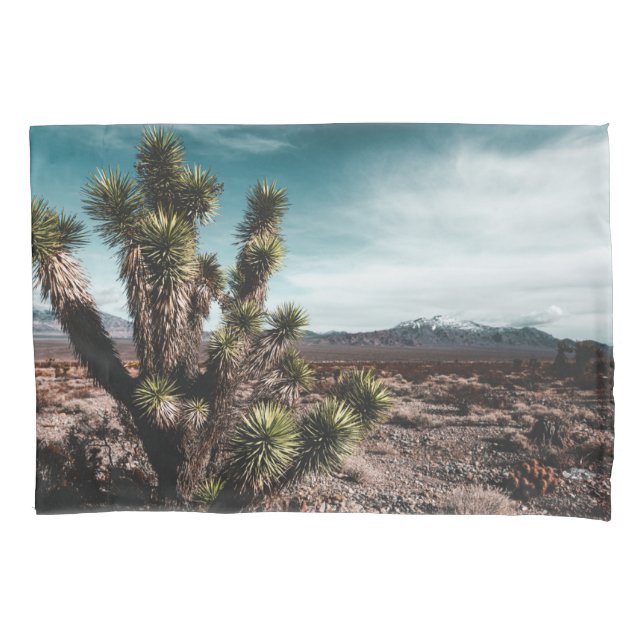 Deserts | Cholla Cactus Pillow Case (Front)