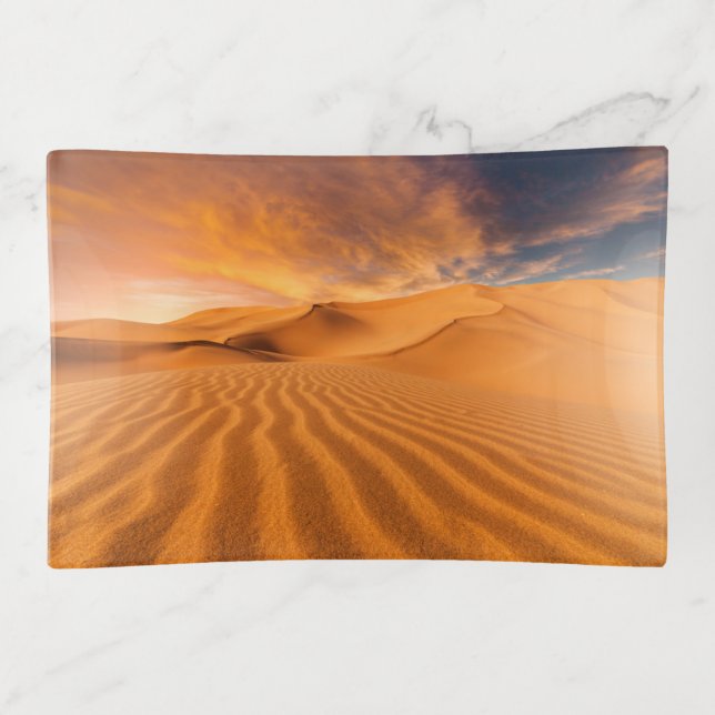 Deserts | Desert in the United Arab Emirates Trinket Tray (Front)