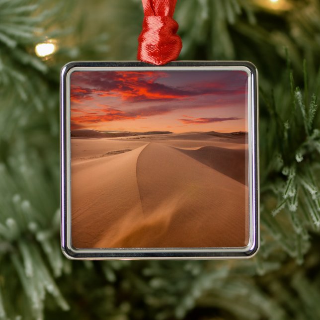 Deserts | Desert United Arab Emirates Metal Ornament (Tree)