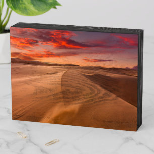 Deserts   Desert United Arab Emirates Wooden Box Sign