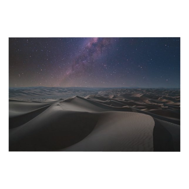 Deserts | Empty Quarter Desert Abu Dhabi Wood Wall Art (Front)